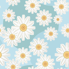 Camomiles pattern
