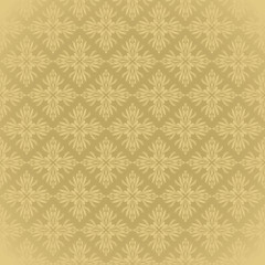 illustration of seamless floral background in vintage style