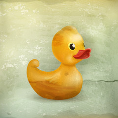 Rubber duck, old style