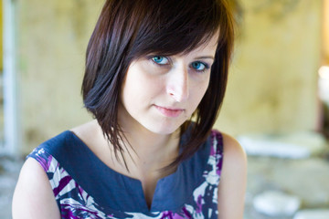 Fototapeta premium young woman portrait