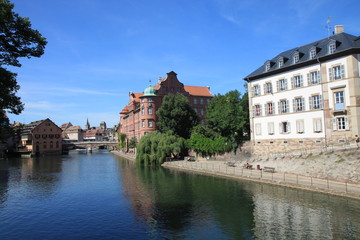 Fototapeta na wymiar Balade à Strasbourg