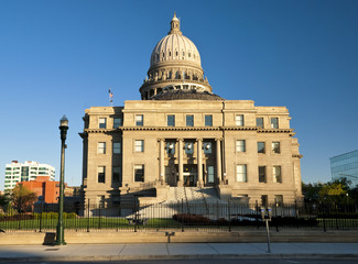 Side view of the Idaho State Capital