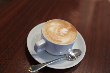 Cup of cappuccino