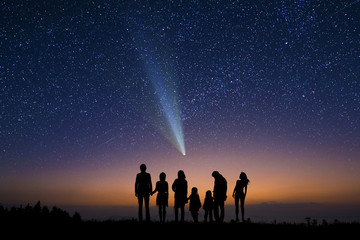 彗星観察 © miiko