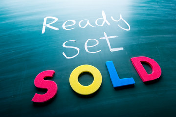 Ready, set, sold!