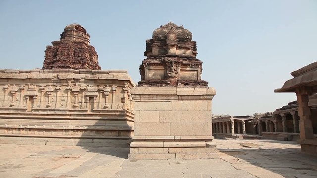 India. Krishna Temple in Hampi.