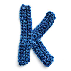 letter of knit alphabet