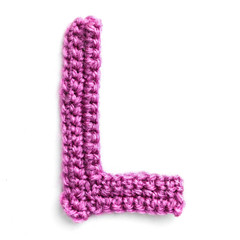 letter of knit alphabet