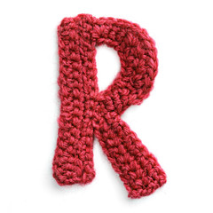 letter of knit alphabet