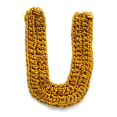 letter of knit alphabet