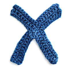 letter of knit alphabet