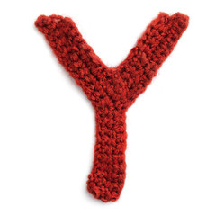 letter of knit alphabet