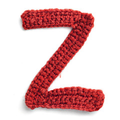letter of knit alphabet