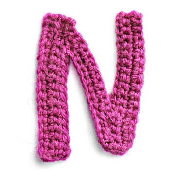 letter of knit alphabet