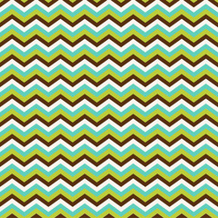 Stylized geometric pattern with zigzags