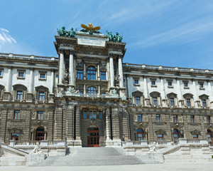 Fototapeta na wymiar Hofburg Palace (Vienna, Austria).
