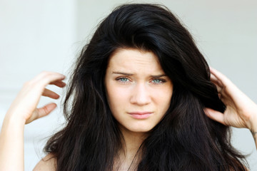 Fototapeta premium Beautiful young woman