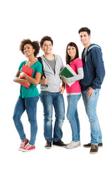Portrait Of Multi Ethnic Students