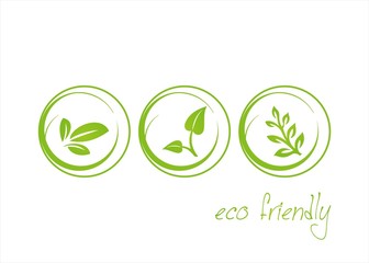 leaves, icons , nature, Eco friendly business logo