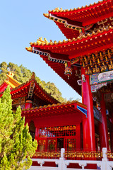 Obraz premium Wenwu Temple detail