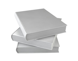 Stack of blank books