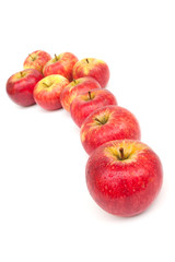 Fototapeta na wymiar Topaz apples