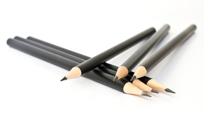 Black pencil.