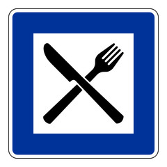 Autobahngasthaus &ndash; Verkehrszeichen StVO