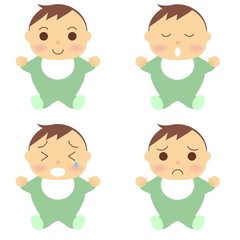 子供　全身　表情