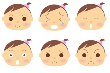 赤ちゃん　女の子　顔