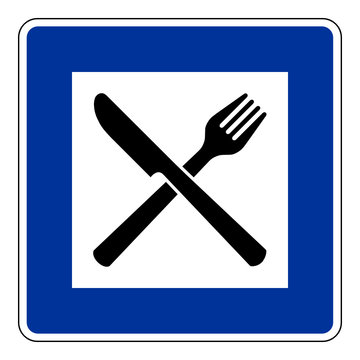 Autobahngasthaus &ndash; Verkehrszeichen StVO