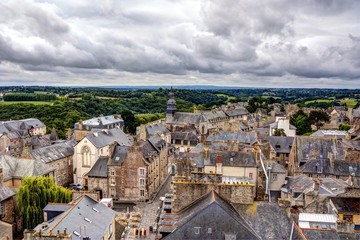 Panorama di Dinan - Bretagna