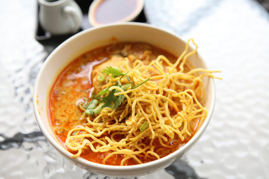 Noodle Khao soi , Thai food
