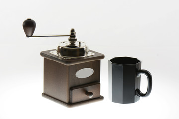 Kaffeemühle Tasse