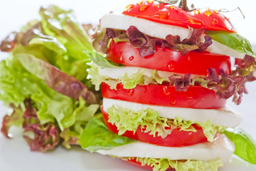 Delicious fresh Caprese Salad