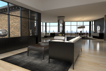 Modern living room interior | Design Loft