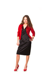 Fototapeta premium Beautiful elegant confident businesswoman