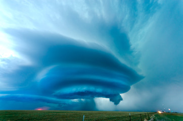 Supercell near Vega in Texas, May 2012