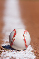 Baseball on the Chalk Line