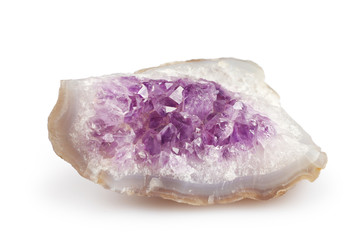 Amethyst crystals