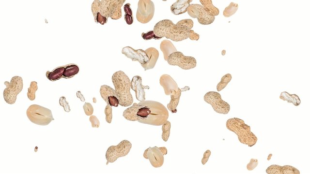Peanuts shaping a heart