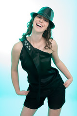 Naklejka premium Attractive woman