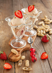 Peanut Butter and Jelly Ice Cream