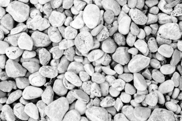 Pebble stones at the sea