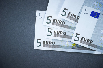euro banknotes
