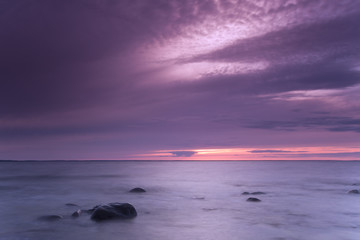 Baltic sea coastline, southern of Sweden