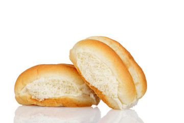 two bread rolls