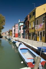 Fototapeta na wymiar Burano Island, Wenecja