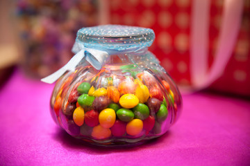 The sugar jar