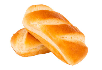French bun isolated